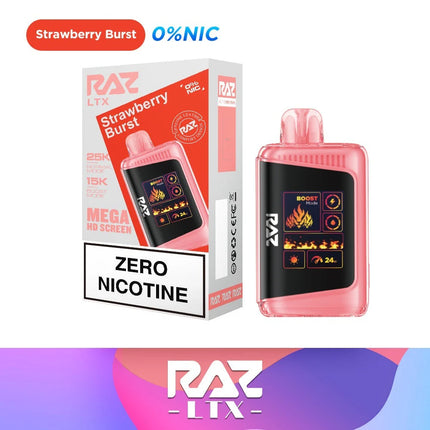 RAZ LTX25000 ZERO NICOTINE DISPOSABLE VAPE