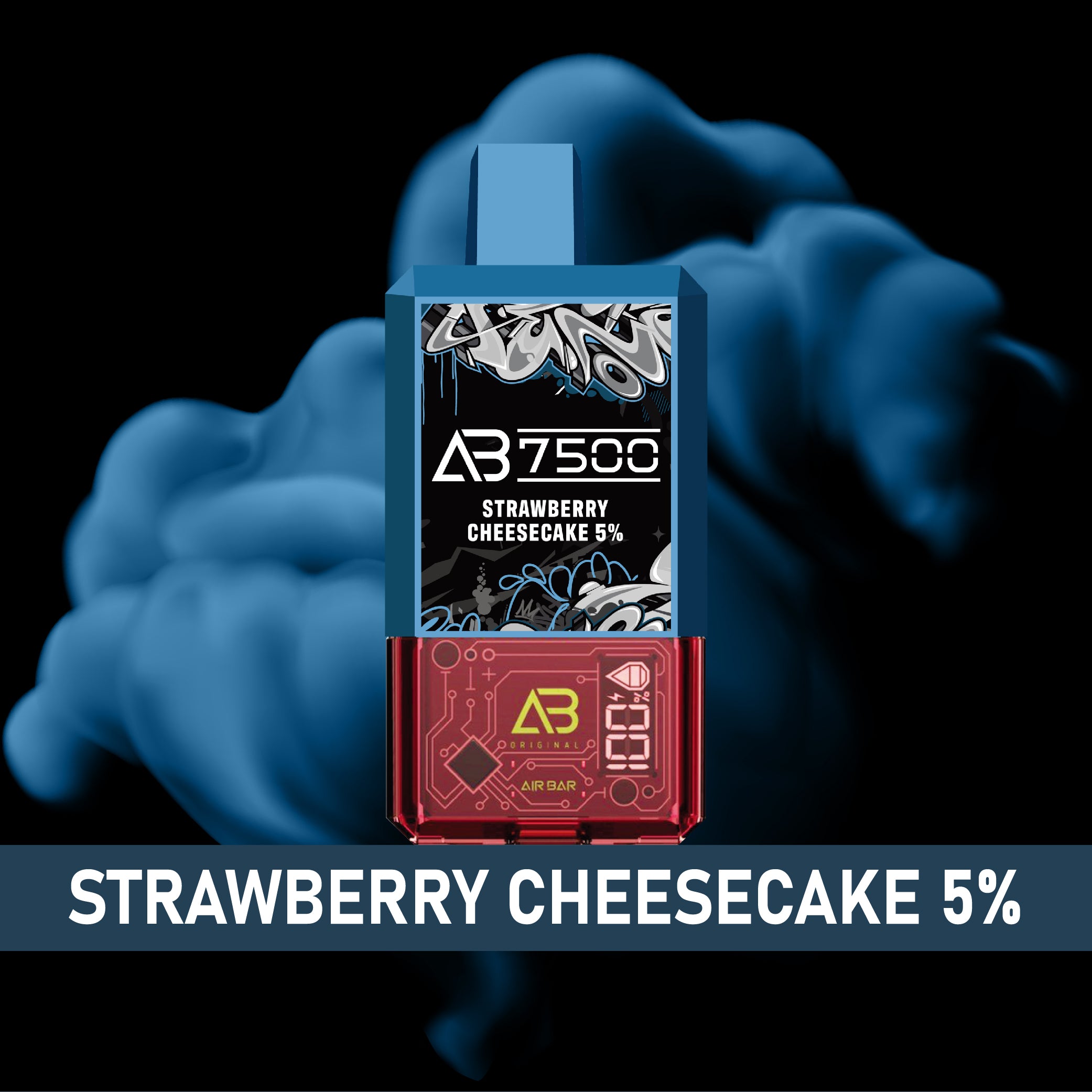 AIR BAR AB7500 5% DISPOSABLE 10CT/DISPLAY