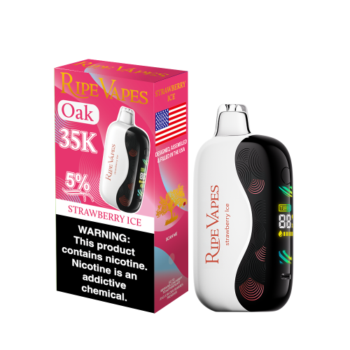 RIPE VAPES OAK 35K DISPOSABLE VAPE (5CT DISPLAY)
