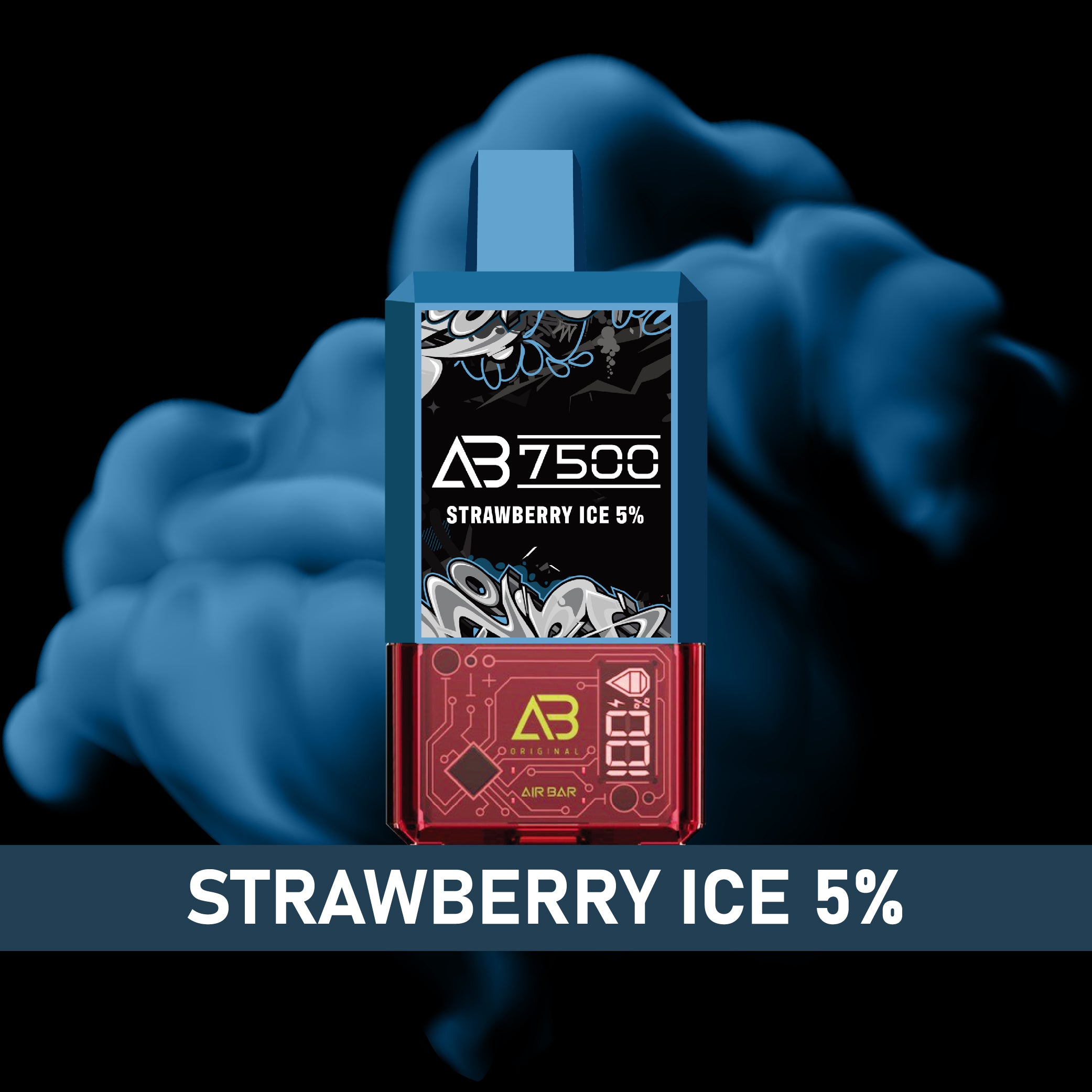 AIR BAR AB7500 5% DISPOSABLE 10CT/DISPLAY
