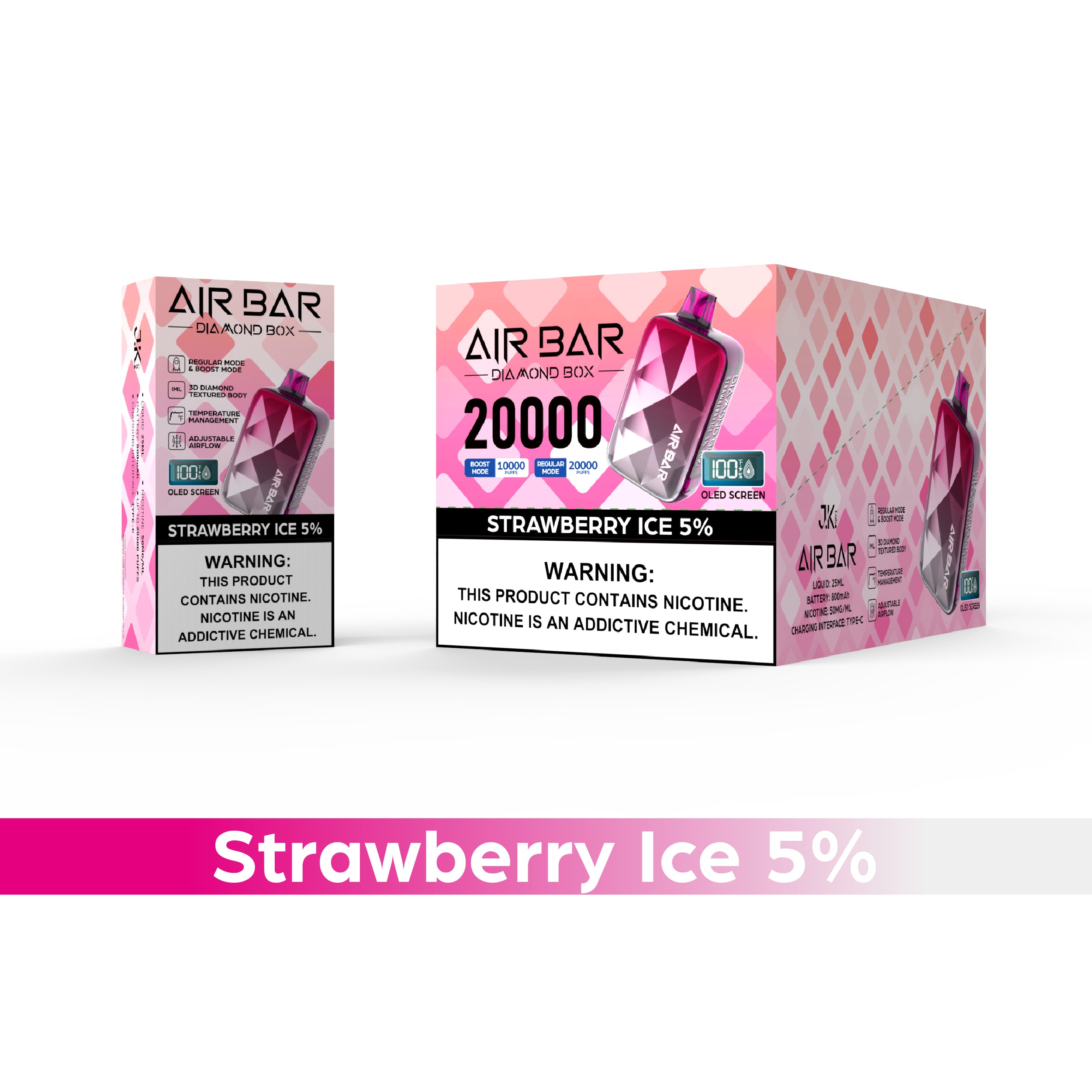 AIR BAR DIAMOND BOX 20000 PUFFS DISPOSABLE (10CT/DISPLAY) Rising Wholesale Inc. AIR BAR DIAMOND BOX 20000 PUFFS DISPOSABLE (10CT/DISPLAY) Rising Wholesale Inc.