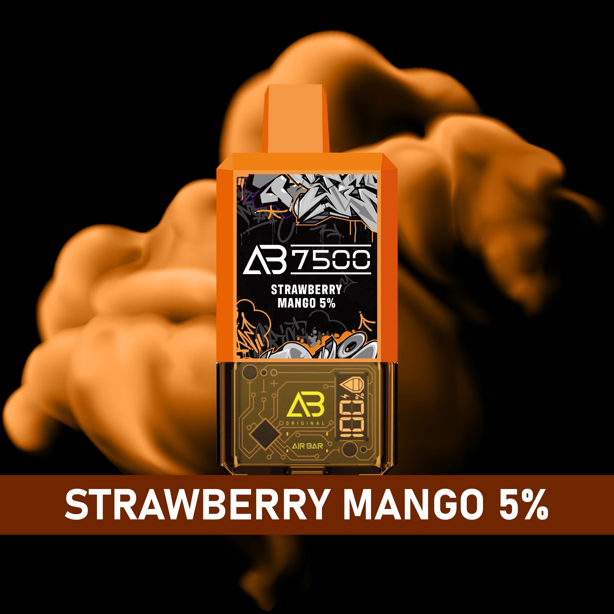 AIR BAR AB7500 5% DISPOSABLE 10CT/DISPLAY