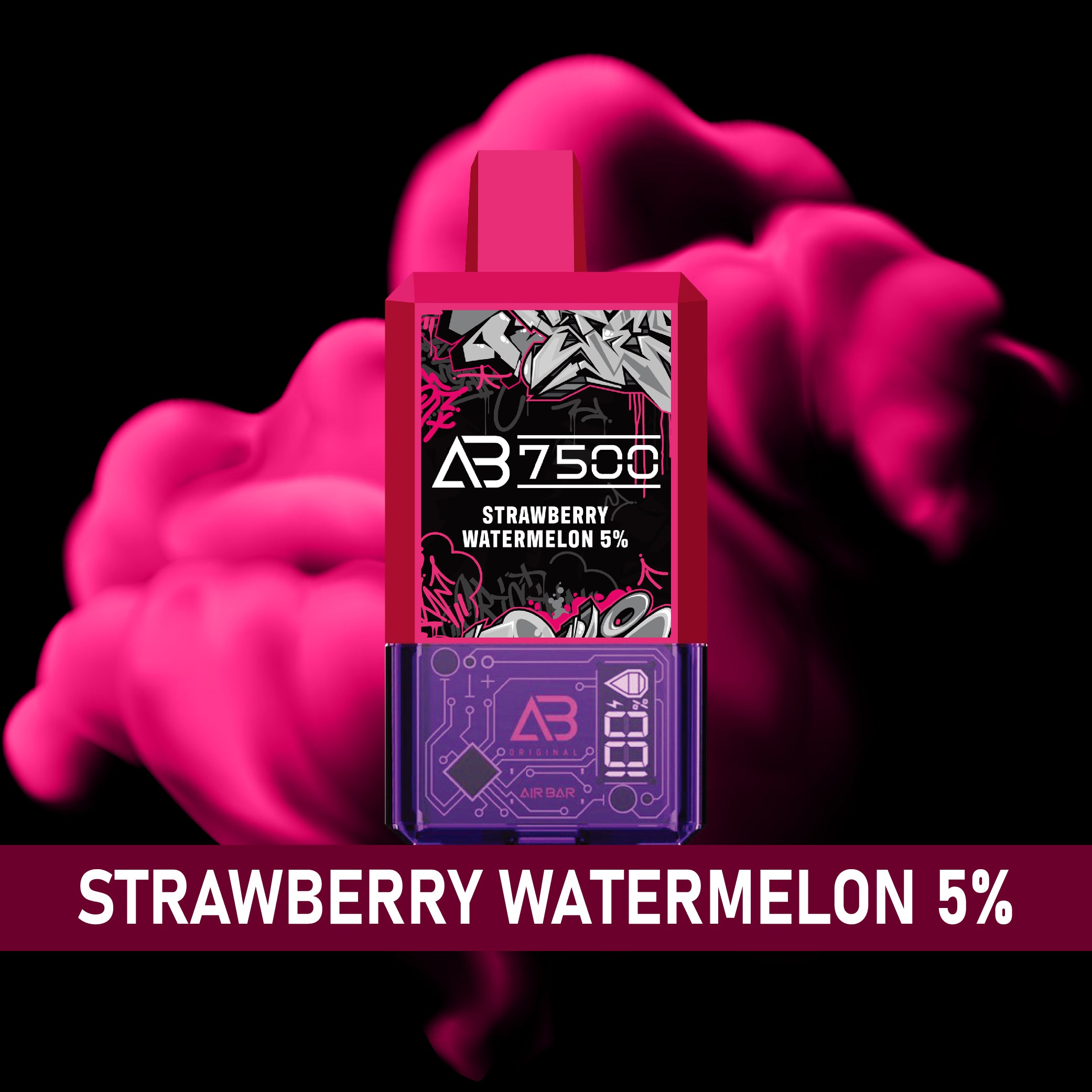 AIR BAR AB7500 5% DISPOSABLE 10CT/DISPLAY