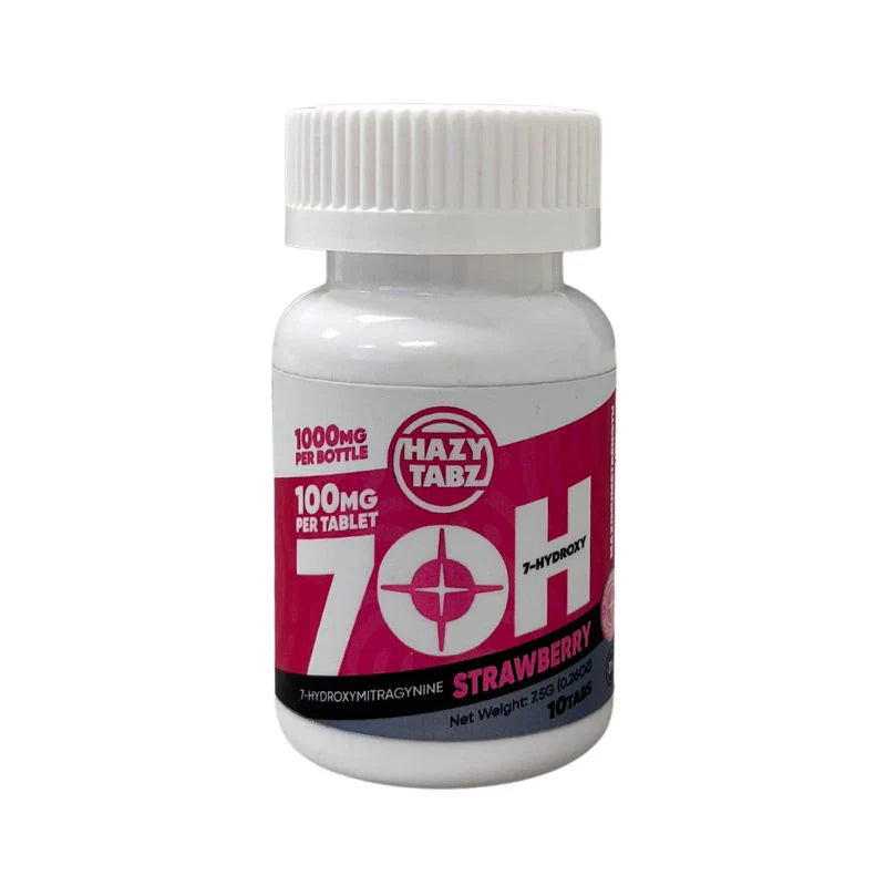 HAZY TABZ 7OH 100MG PER TAB (10CT JAR)