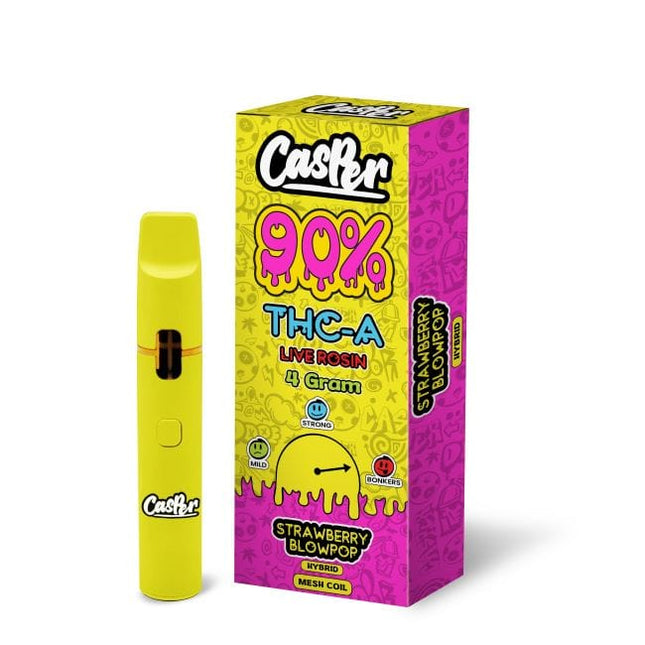 CASPER 90% THCA LIVE ROSIN 4G DISPOSABLE