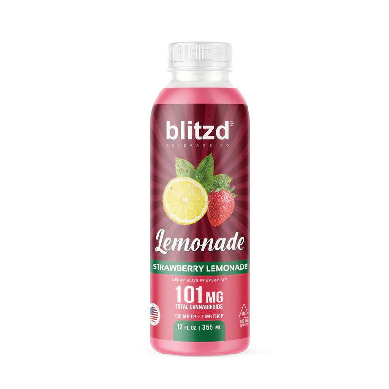 BLITZD LEMONADE 101MG D9 + THC-P 12OZ BOTTLE