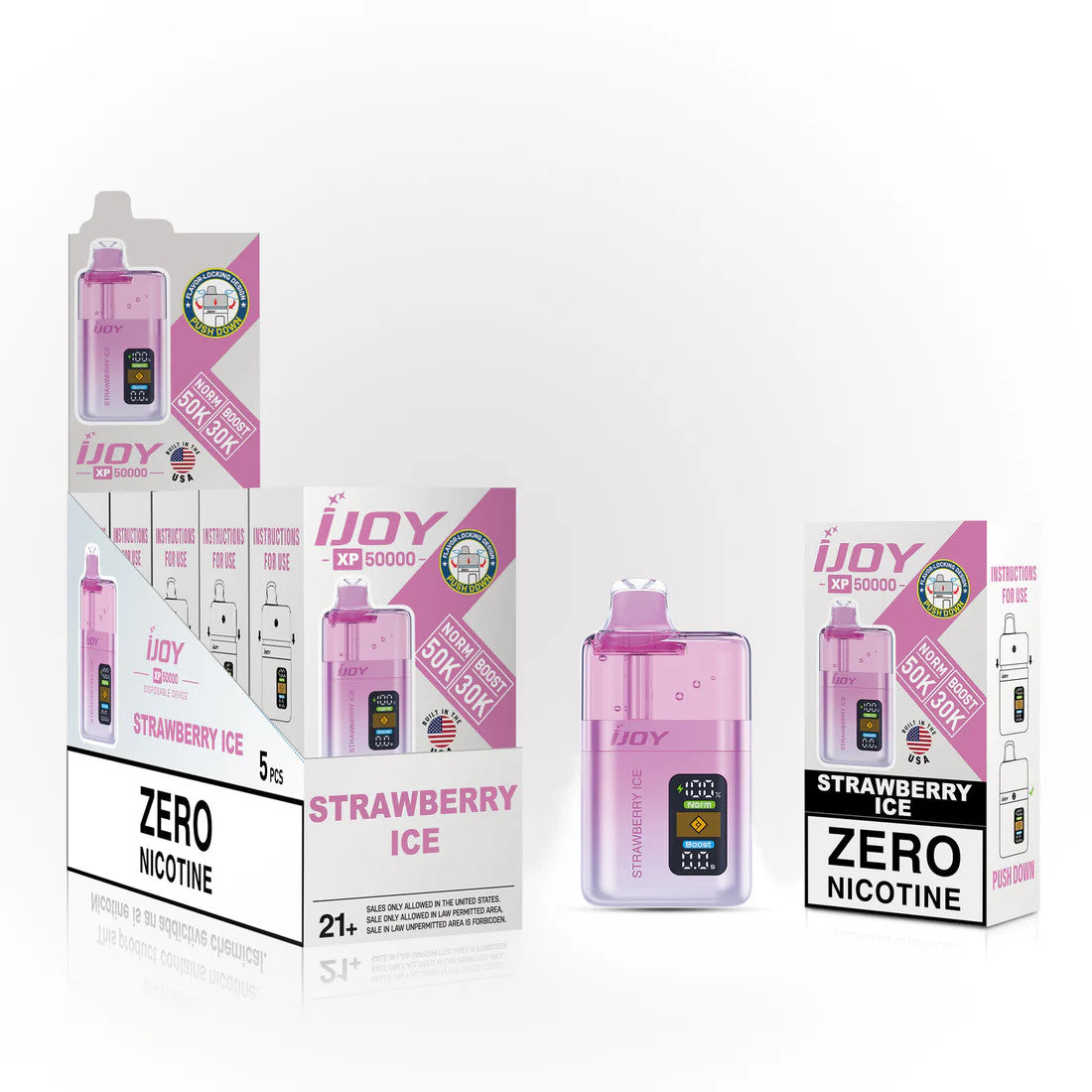 IJOY XP50K ZERO NICOTIE (5CT DISPLAY)