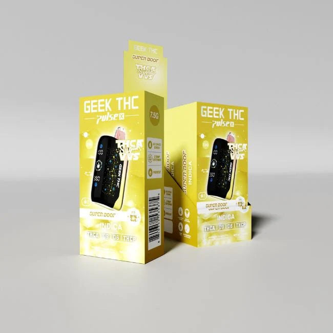 GEEK THC PULSE X 7.5G THCA VVS SUGAR DISPOSABLE Rising Wholesale Inc. GEEK THC PULSE X 7.5G THCA VVS SUGAR DISPOSABLE Rising Wholesale Inc.