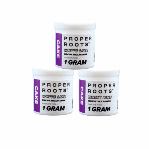 PROPER ROOTS WHITE LINE INDOOR 1 GRAM THCA FLOWER (20CT JAR)