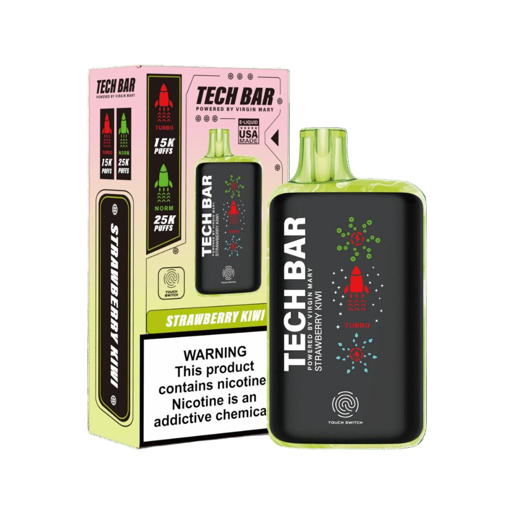 TECH BAR STRAWBERRY KIWI 614170852026
