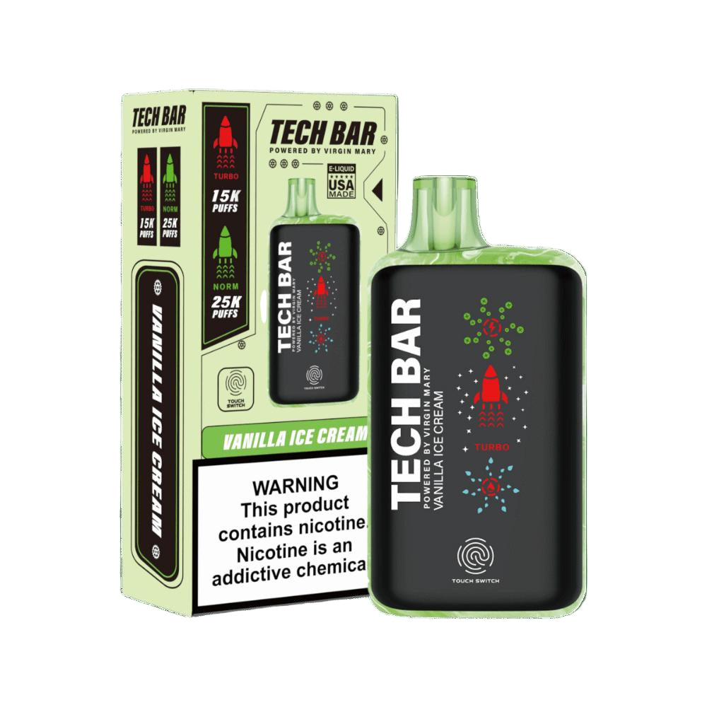 TECH BAR VANILLA ICE CREAM 614170851968