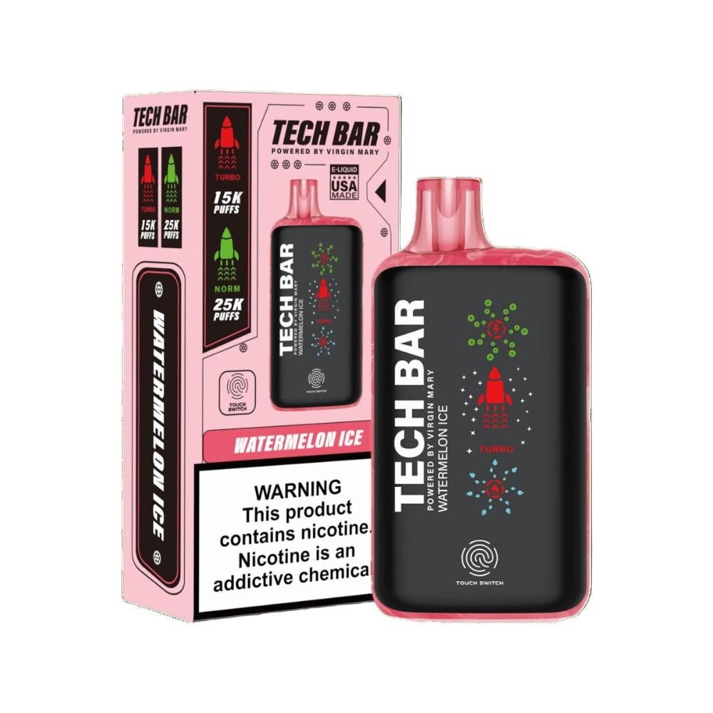 TECH BAR WATERMELON ICE 614170851906