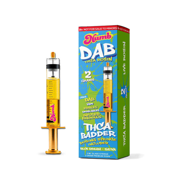 NUMB THCA ROSIN 2 GRAM SYRINGE STYLE DAB