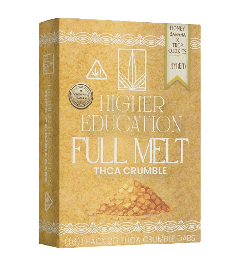 HIGHER EDUCATION 2G FULL MELT THCA CRUMBLE