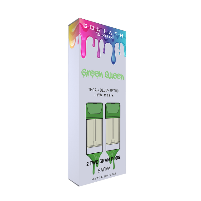 GOLIATH THC-A LIVE RESIN 2 2ML PODS