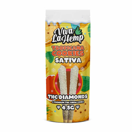 VIVA LA HEMP 4.5 GRAM THC-A DIAMOND PRE-ROLLS (2CT/PACK, 2.25G/CT)