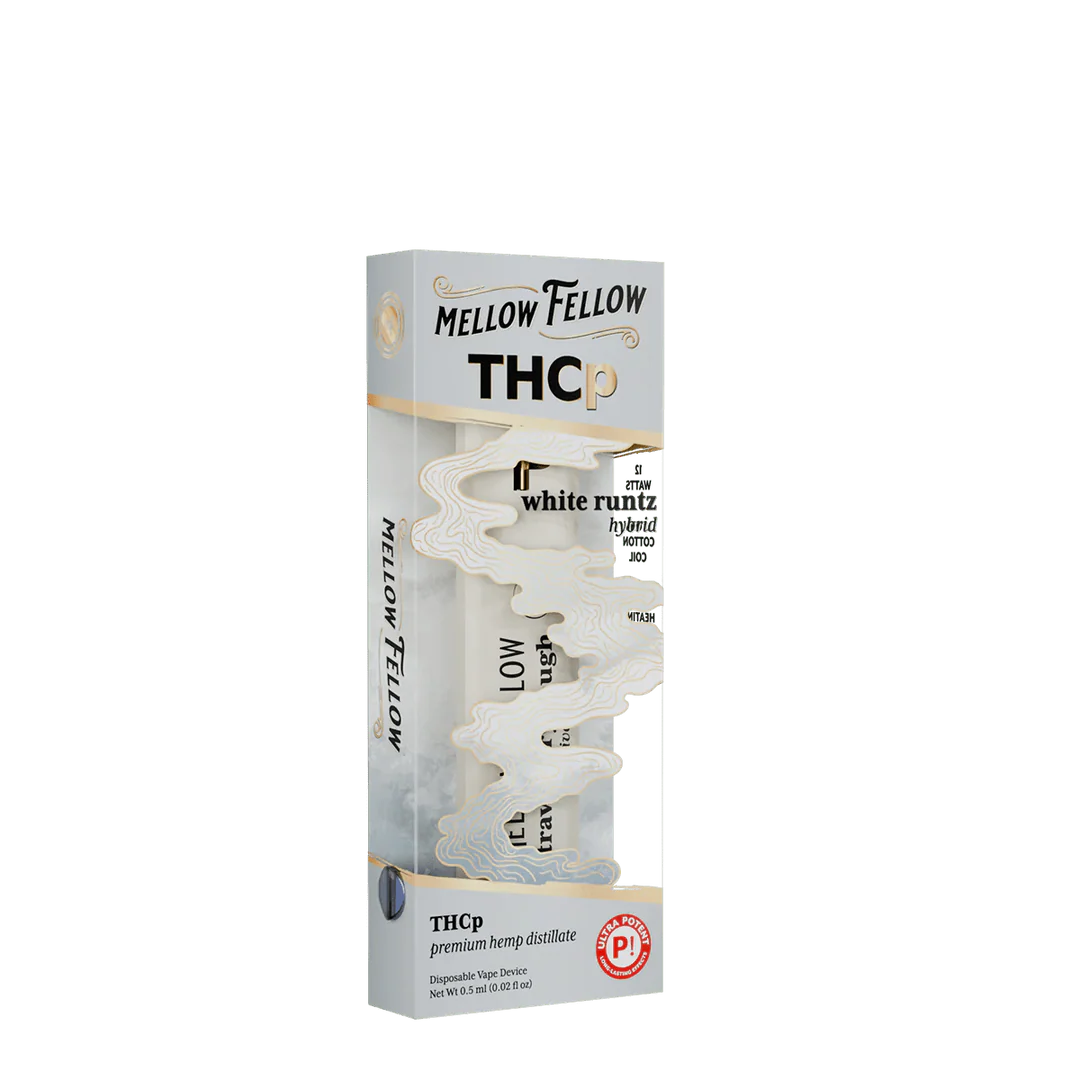 Mellow Fellow Disposable Vape MELLOW FELLOW 0.5 GRAM THC-P DISPOSABLE Rising Wholesale Inc Mellow Fellow Disposable Vape MELLOW FELLOW 0.5 GRAM THC-P DISPOSABLE Rising Wholesale Inc