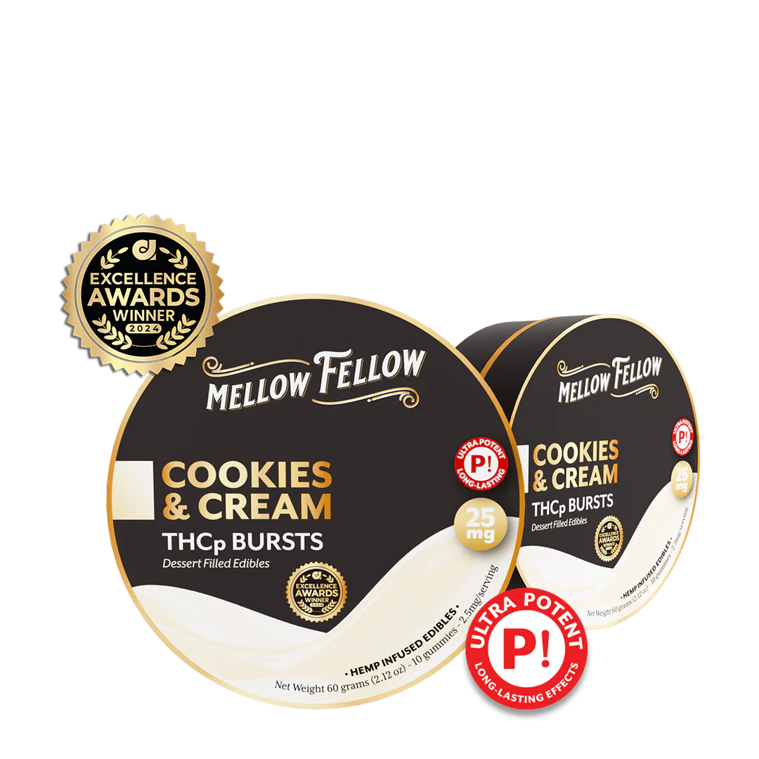 MELLOW FELLOW THCP BURSTS 250MG GUMMIES (25MG x 10CT)