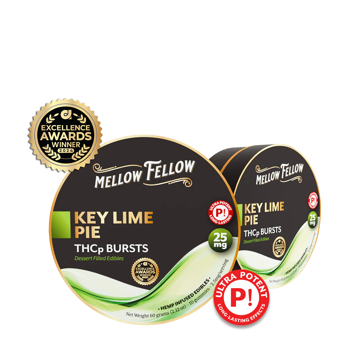 MELLOW FELLOW THCP BURSTS 250MG GUMMIES (25MG x 10CT)