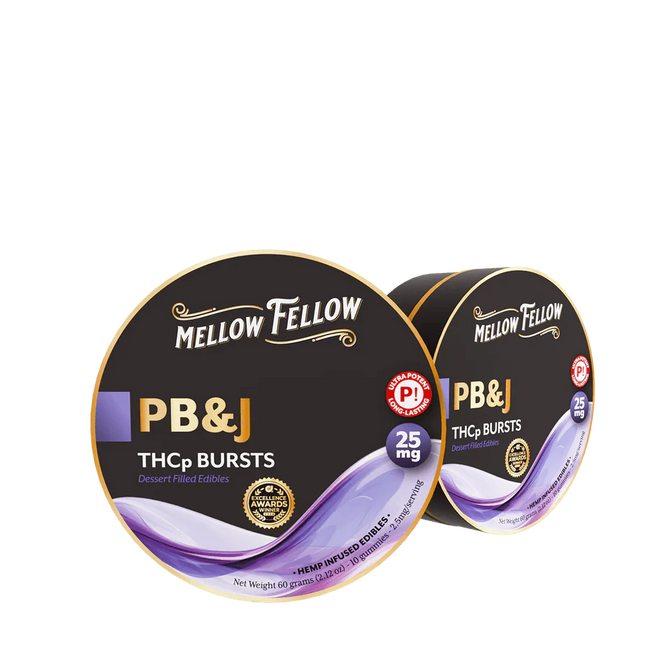 MELLOW FELLOW THCP BURST EDIBLES 75MG EDIBLES (2.5G X 30CT)