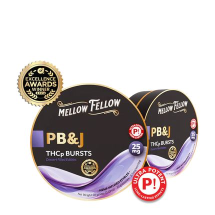MELLOW FELLOW THCP BURSTS 250MG GUMMIES (25MG x 10CT)
