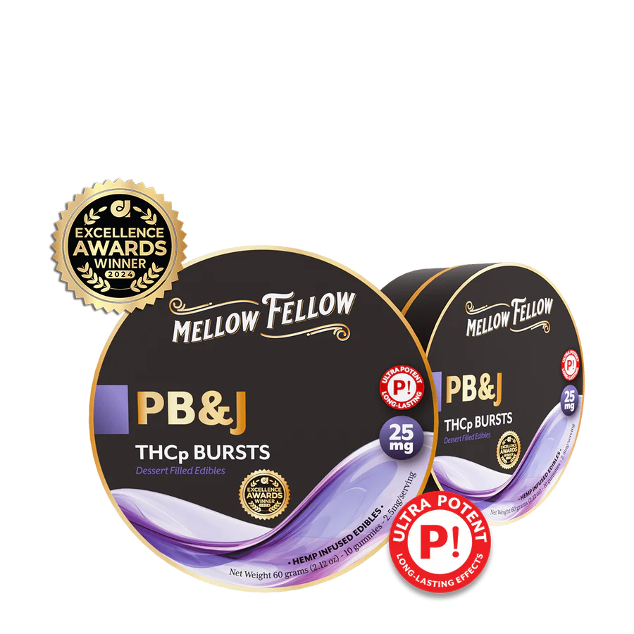 MELLOW FELLOW THCP BURSTS 250MG GUMMIES (25MG x 10CT)