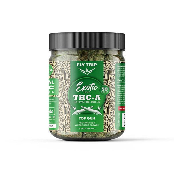 FLYTRIP 1.3G PREMIUM THC-A PRE ROLLS JAR
