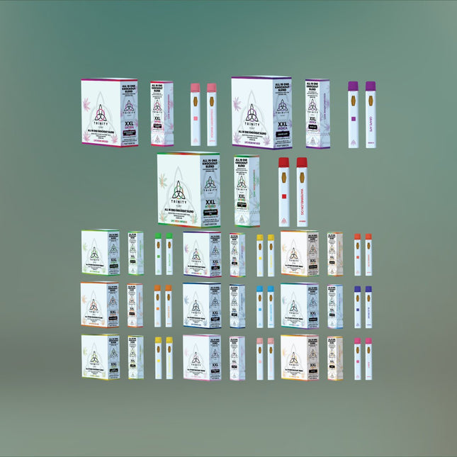 TRINITY HEMP 3G XXL DISPOSABLE 36CT ASSORTED FLAVOR DISPLAY Default Title TRINITYHEMP3GDISPLAY