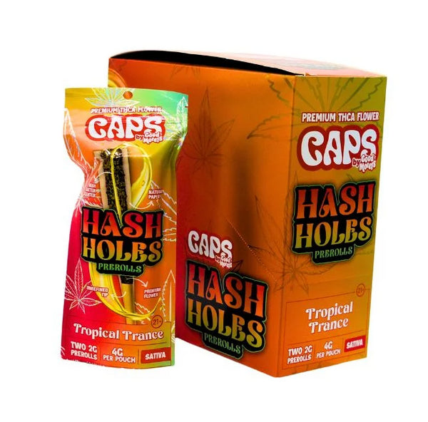 CAPS HASH HOLES THC-A PREROLLS (2 X 2G) PER PACK