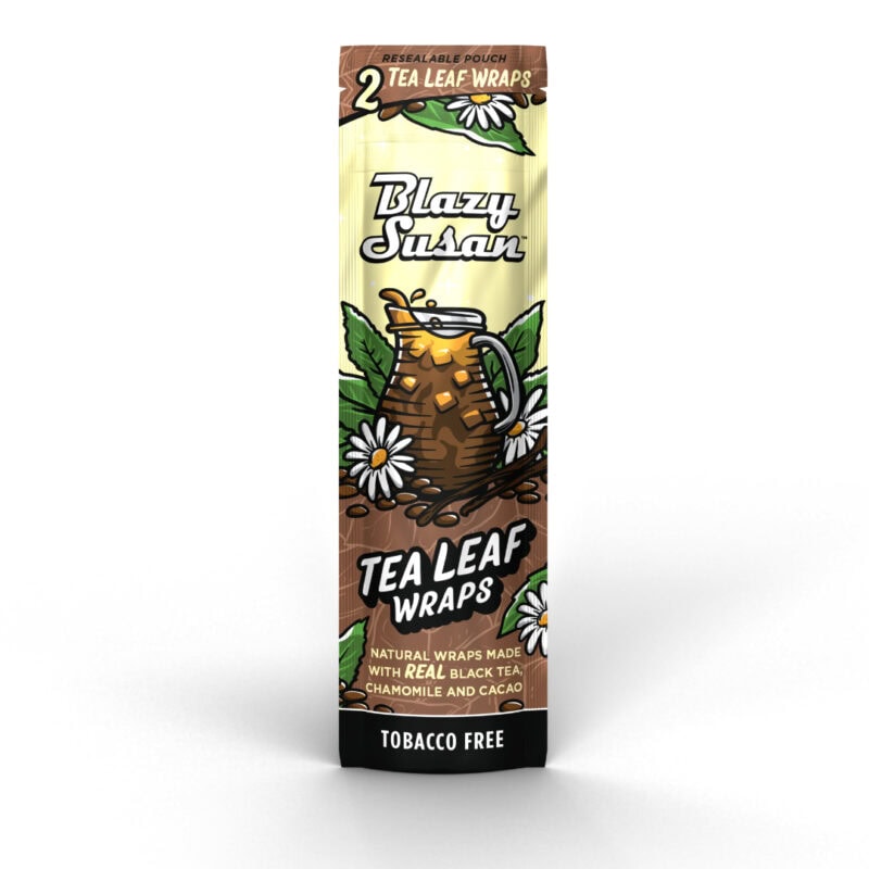 BLAZY SUSAN TEA LEAF WRAPS (2CT/PK, 25PK/BOX)