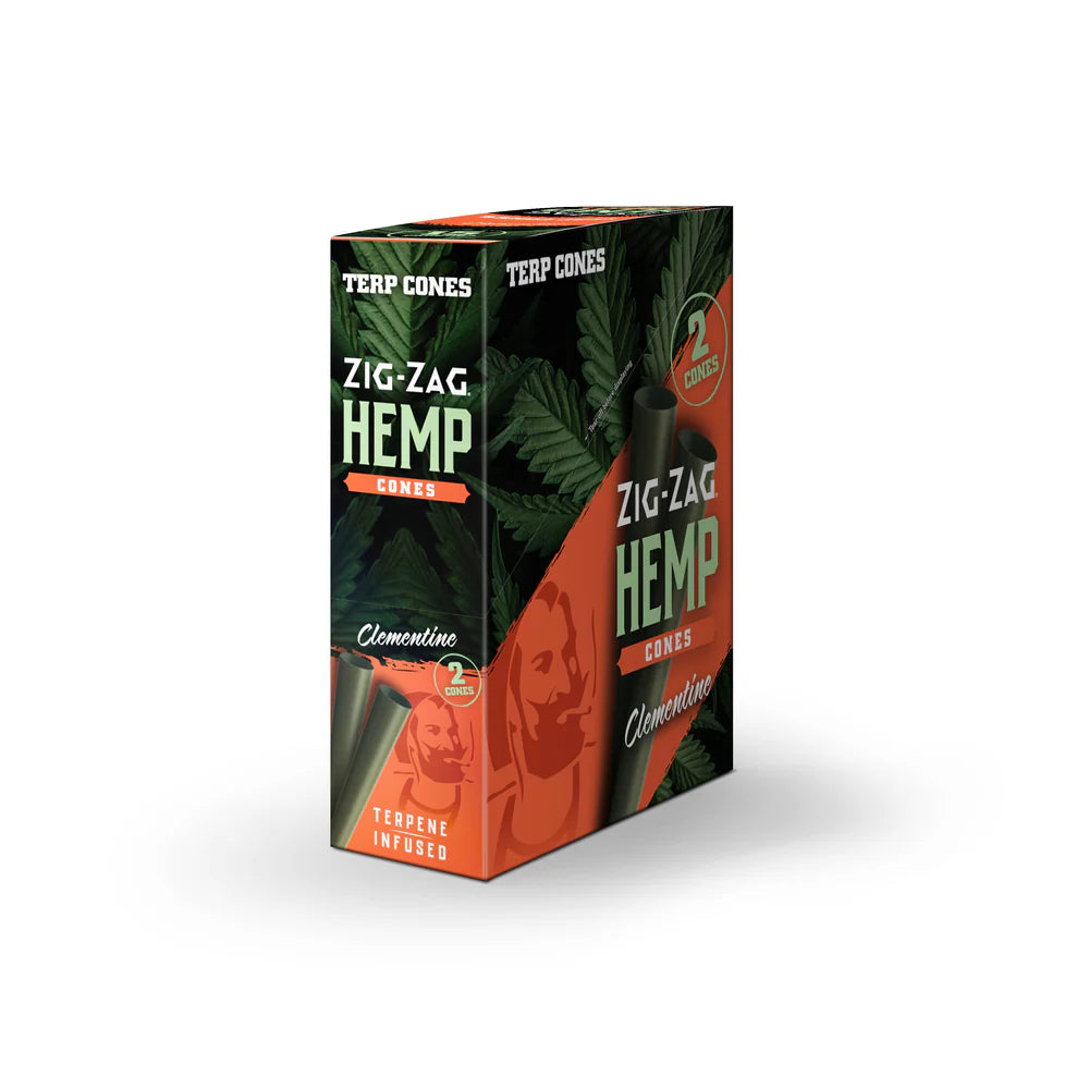ZIG-ZAG TERPENES INFUSED CONES (2CT/PACK) 15PK/DISPLAY