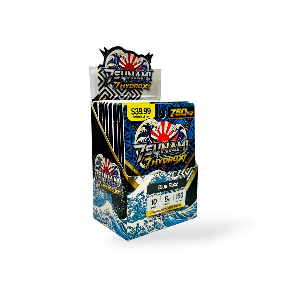 TSUNAMI 7HYDROXY 150MG PER TAB (5CT PACK) (10PK DISPLAY)