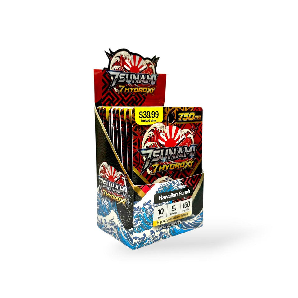 TSUNAMI 7HYDROXY 150MG PER TAB (5CT PACK) (10PK DISPLAY)