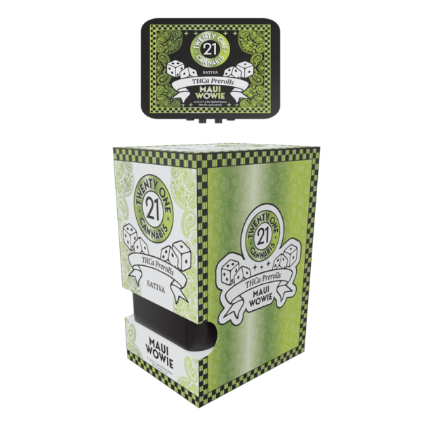 TWENTY ONE THC-A PRE ROLLS 10CT 0.7G EACH