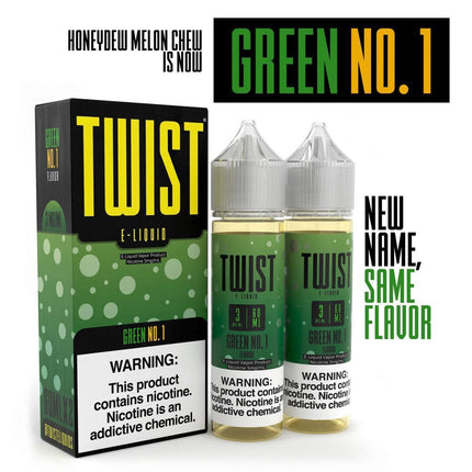 Twist E-Juice 60ML TWIST GREEN NO 1 3MG E-JUICE 60ML 704751829124