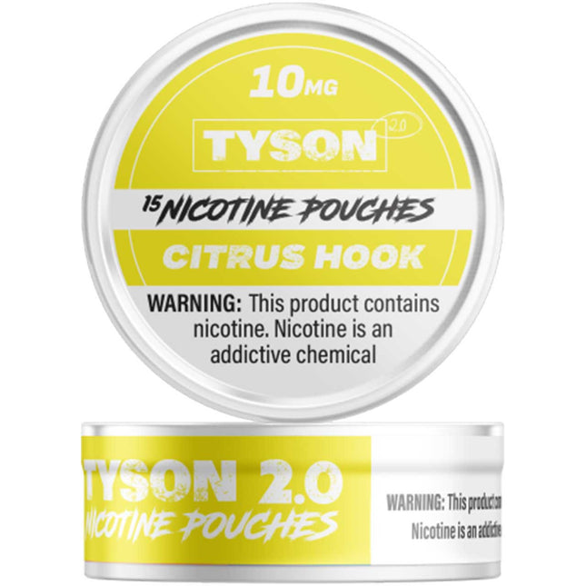 TYSON 2.0 NICOTINE POUCHES 15PC/TIN (5 PACK)