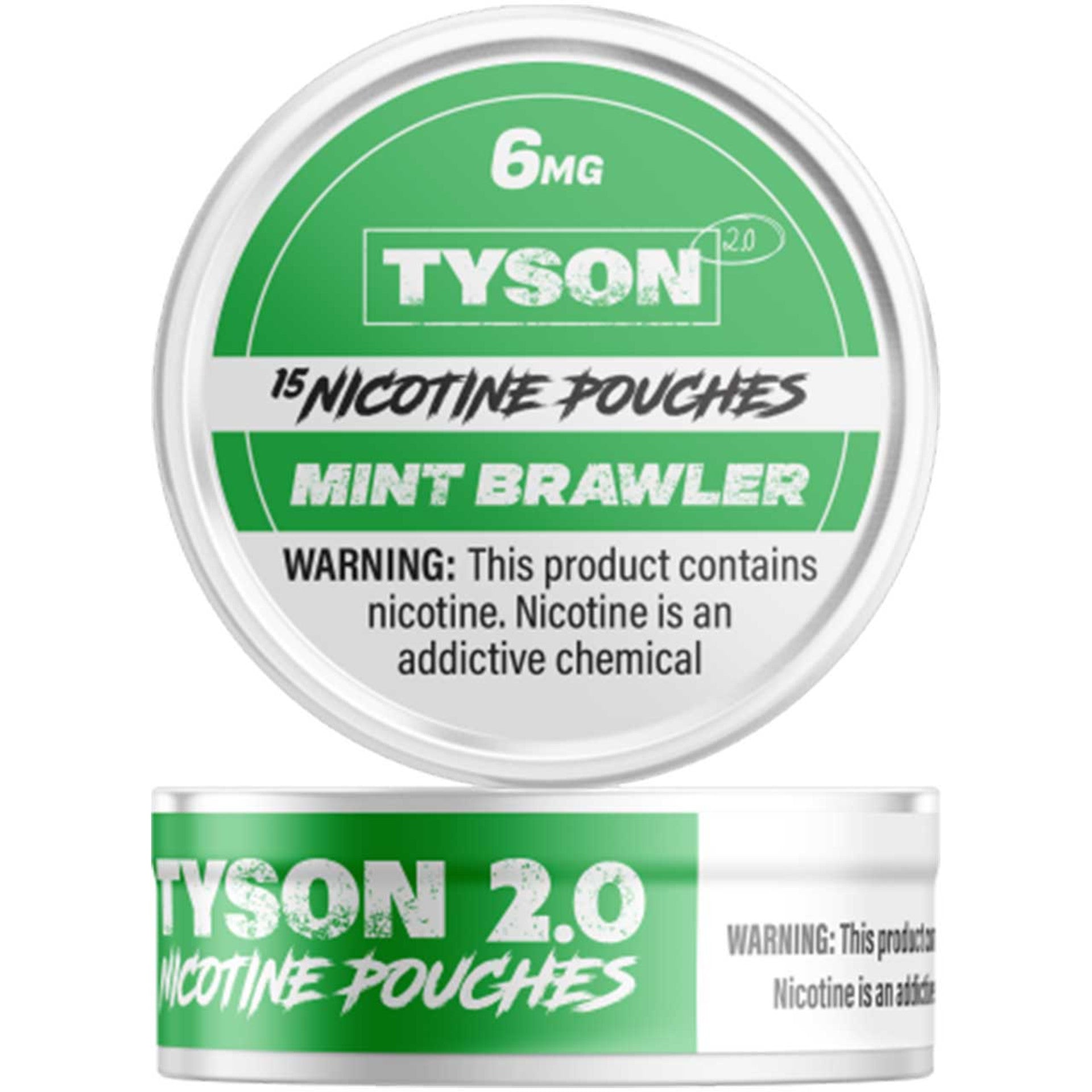 TYSON 2.0 NICOTINE POUCHES 15PC/TIN (5 PACK)