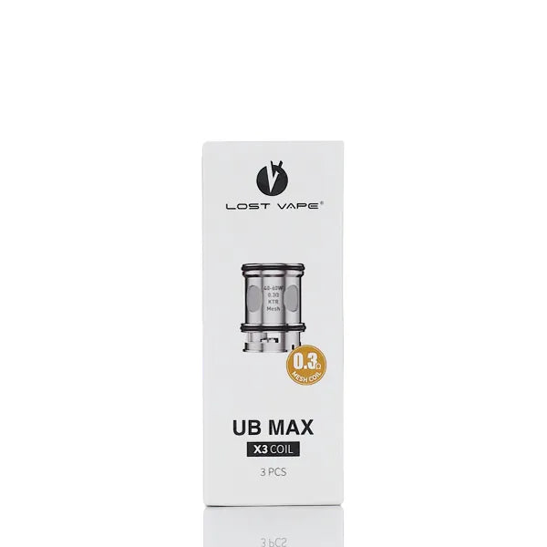 LOST VAPE UB MAX X3 COIL 0.3 OHM (3PC PACK)