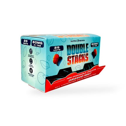 ULTRA 7 SEVEN DOUBLE STACKS 80MG 7OH CHEWABLE TABLETS (25CT/BOX)
