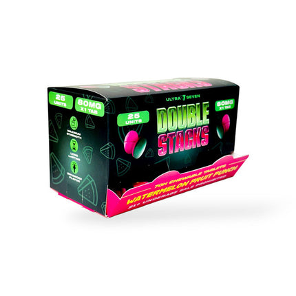 ULTRA 7 SEVEN DOUBLE STACKS 80MG 7OH CHEWABLE TABLETS (25CT/BOX)