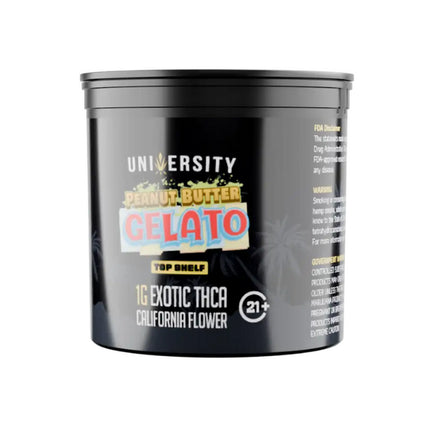 UNIVERSITY 1G EXOTIC THCA FLOWER (25CT JAR)