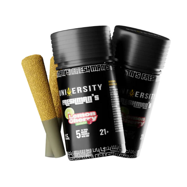 UNIVERSITY THCA FRESHMAN'S PRE-ROLLS (5 X 0.7G EACH) PER JAR