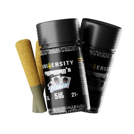 UNIVERSITY THCA FRESHMAN'S PRE-ROLLS (5 X 0.7G EACH) PER JAR