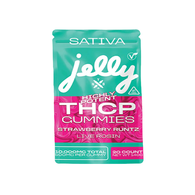 JELLY 10,000G THCP LIVE ROSIN GUMMY BAG (500G/PC, 20PC/BAG)