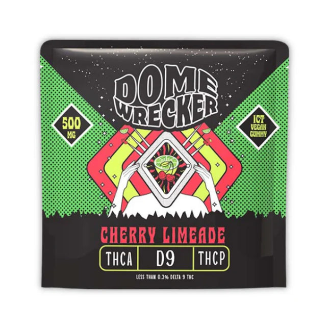 DOMEWRECKER (THC-A + DELTA-9 + THC-P) SINGLE GUMMIES 500MG/PIECE (20CT DISPLAY)