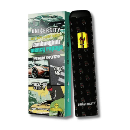 UNIVERSITY THCA + D9 + THC-P 2ML DISPOSABLE