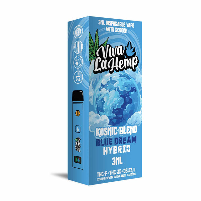 VIVA LA HEMP 3ML KOSMIC BLEND DISPOSABLE (THC-P THC-JD, D-8)