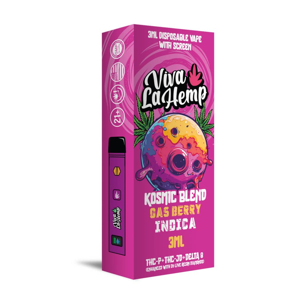 VIVA LA HEMP 3ML KOSMIC BLEND DISPOSABLE (THC-P THC-JD, D-8)