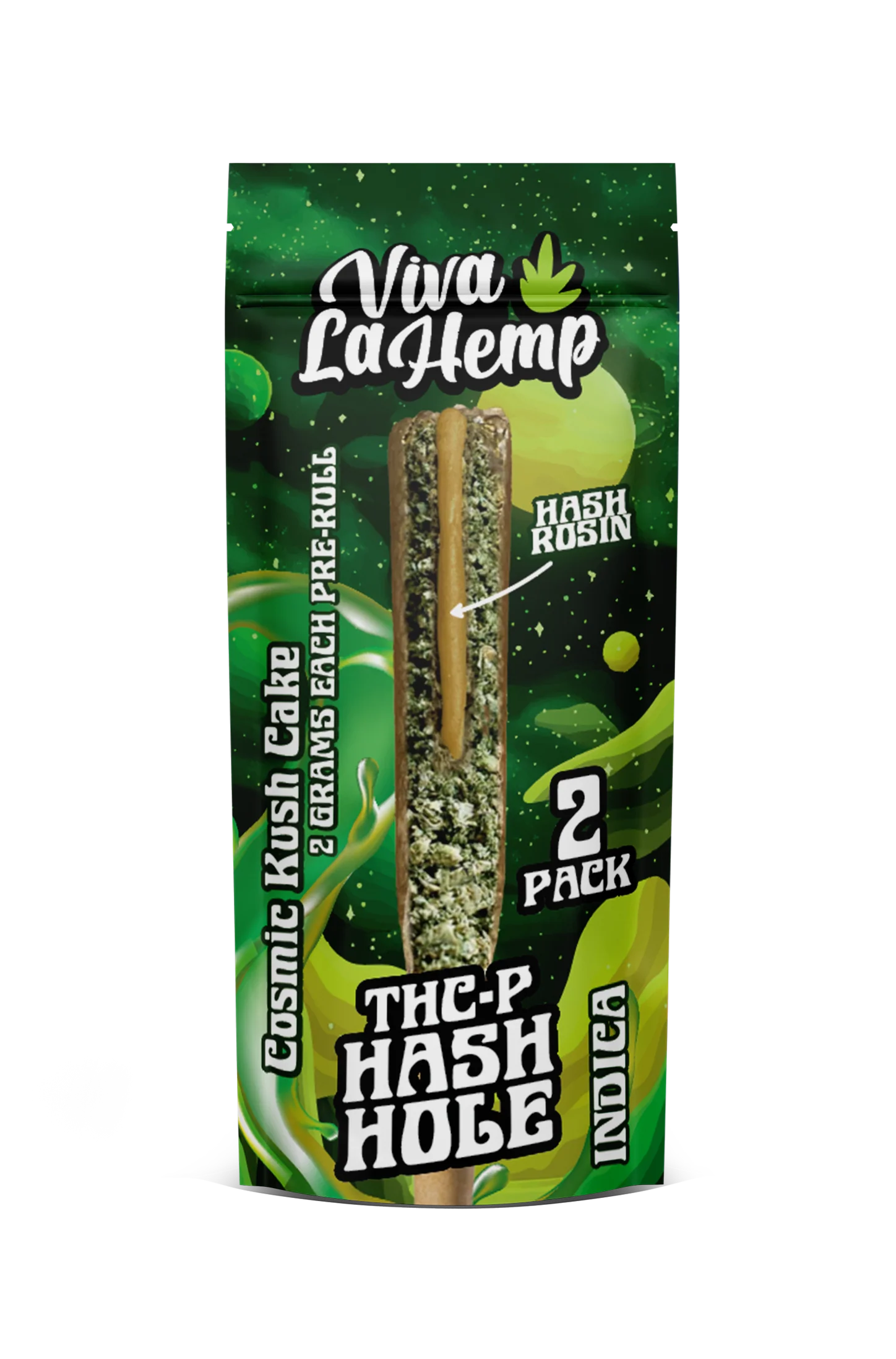 VIVA LA HEMP 4 GRAM THC-A HASH HOLE (2CT/PACK, 2G/CT)
