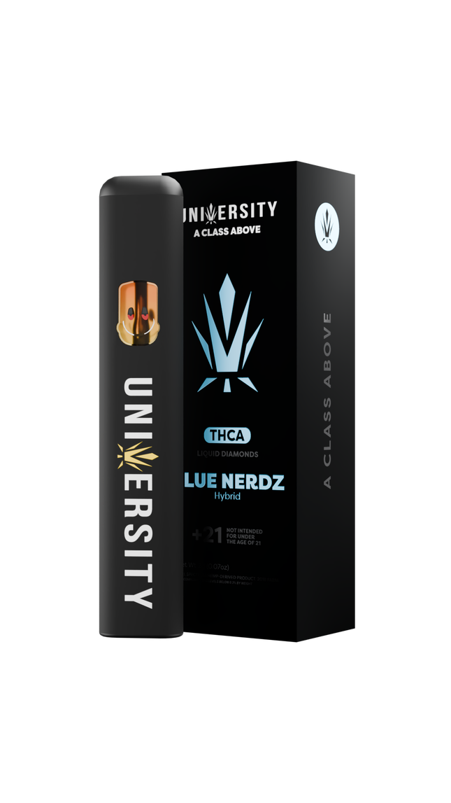 UNIVERSITY THC-A LIQUID DIAMONDS 2 GRAM DISPOSABLE